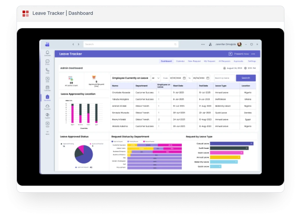 Leave Tracker